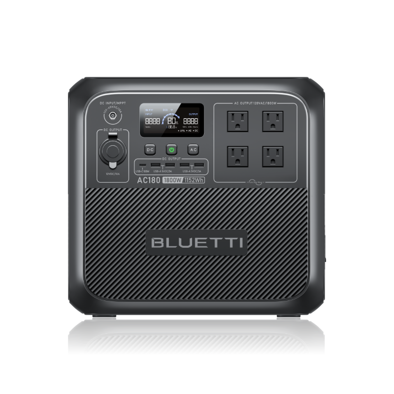 AC180 Portable Power Station with 1800W 1152Wh