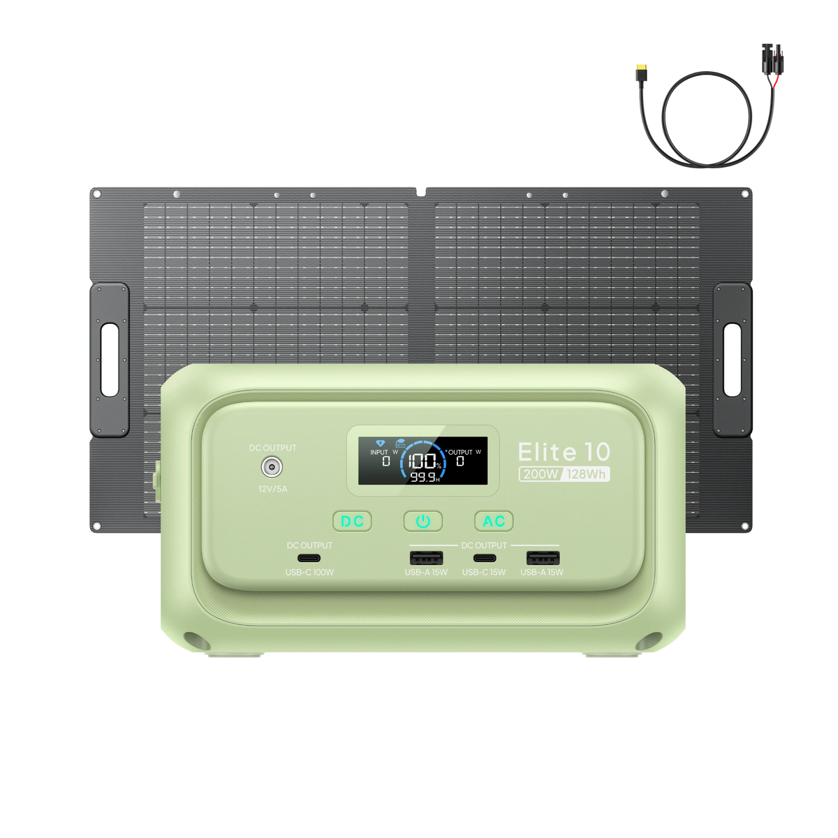 Générateur solaire Elite 10 Meadow Green+100W