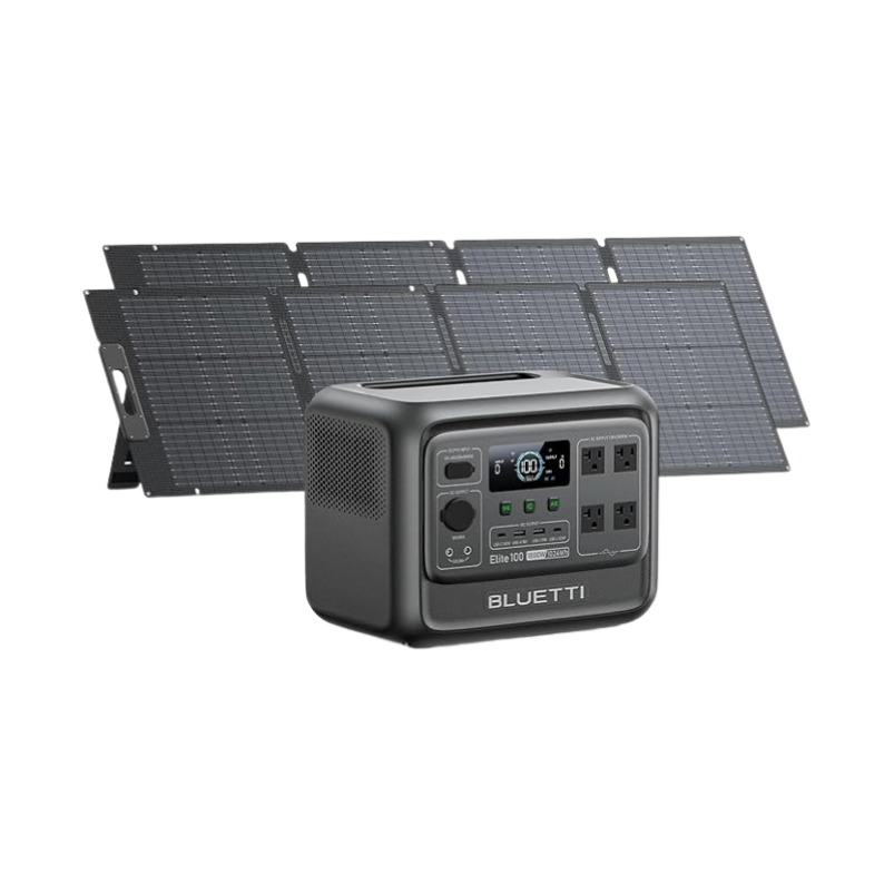 Elite 100 V2+2*200W Solar - BLUETTI CA