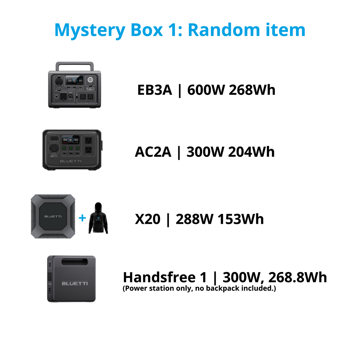 BLUETTI Black Friday Mystery Box