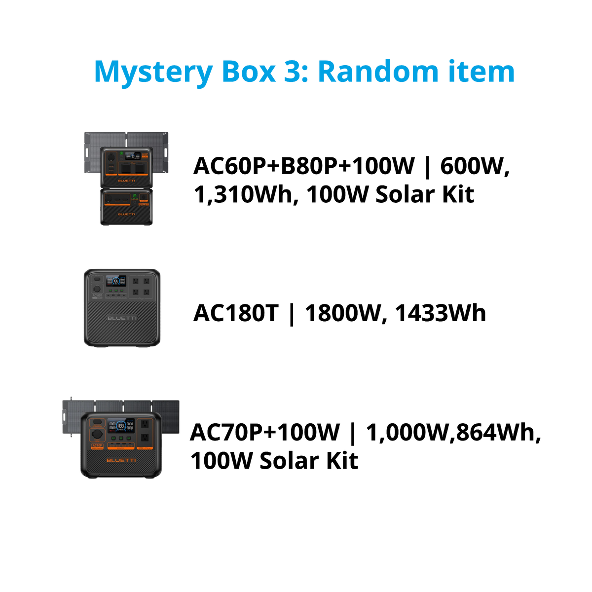 BLUETTI Black Friday Mystery Box