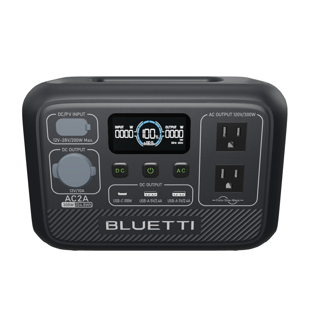 BLUETTI AC2A Your Compact Power Solution for OntheGo Adventures