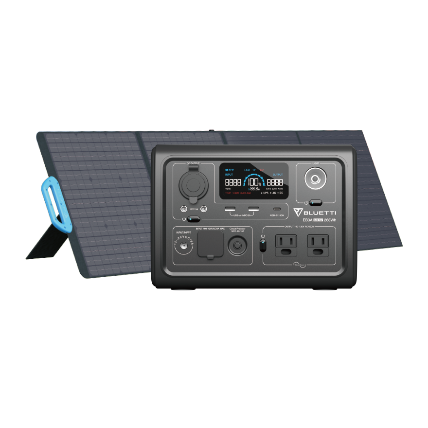 BLUETTI EB3A Portable Power Station | 600W 268Wh