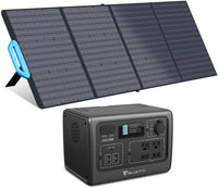 BLUETTI EB55+SP200L Solar Generator Kit