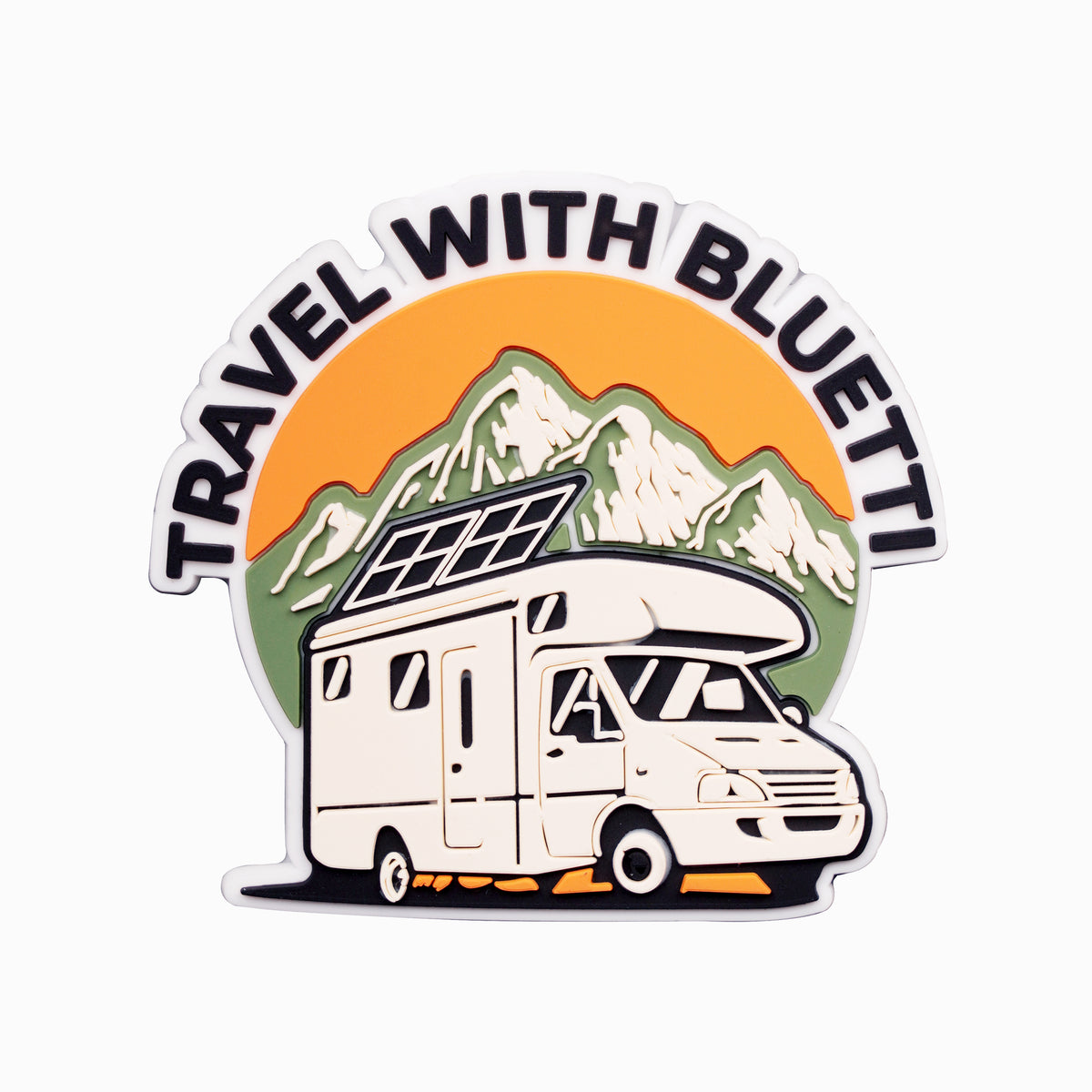 BLUETTI Button Pin and Stickers