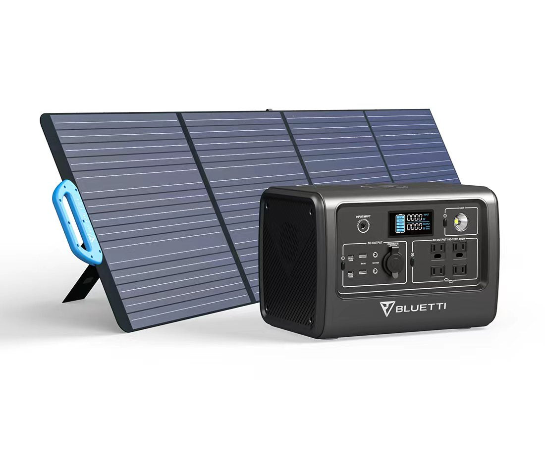 BLUETTI EB55+SP100L Solar Generator Kit