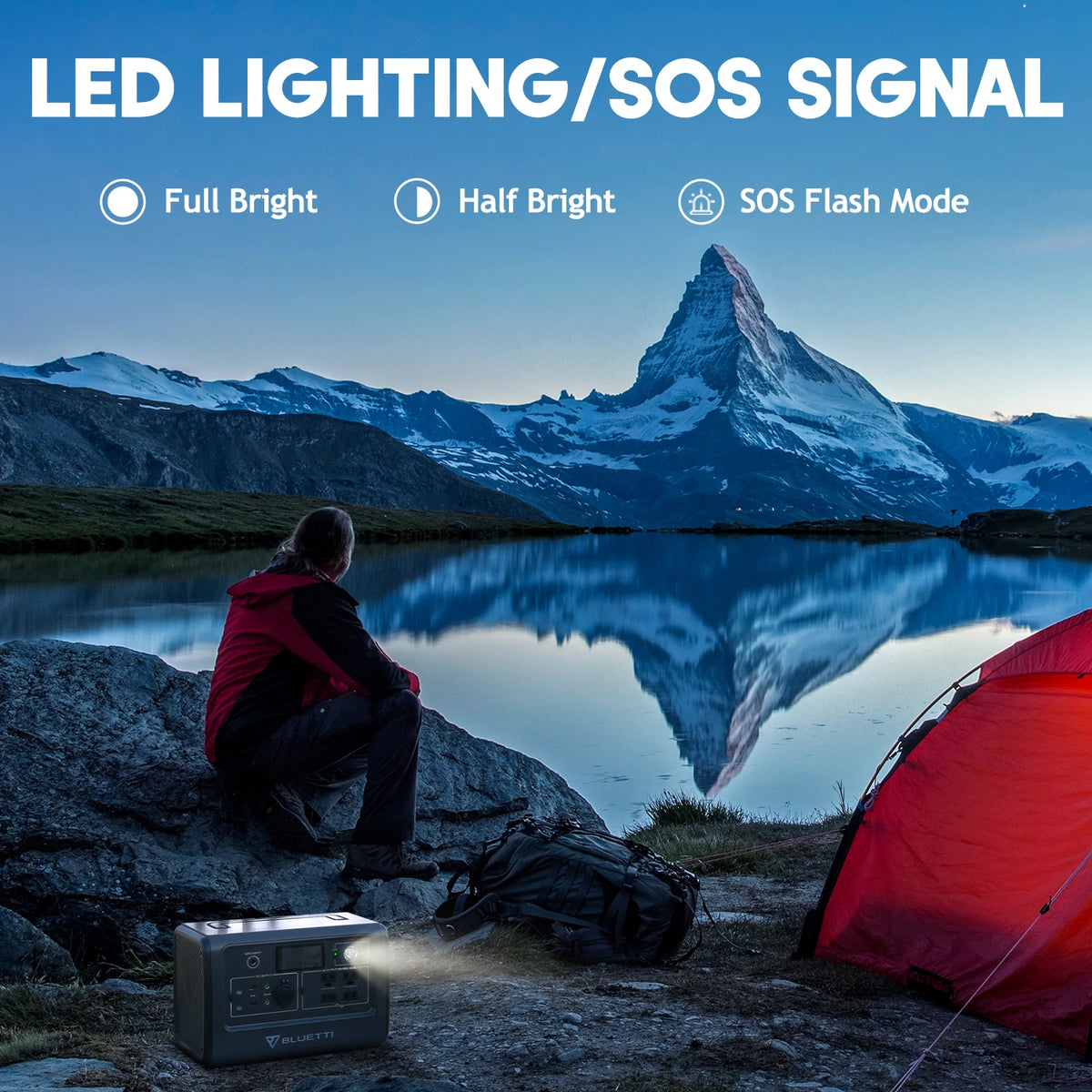 BLUETTI EB70S PORTABLE POWER SPORTATE | 800W 716Wh